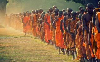 Groups of African People Celebrating